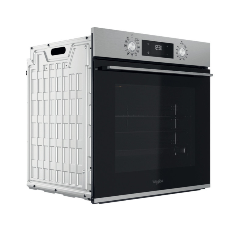 Whirlpool Four encastrable 71 L, classe A+, chaleur tournante pulsée, fonctions levage de pâtes et pizzas, noir (OMK58CU1SX) - 2