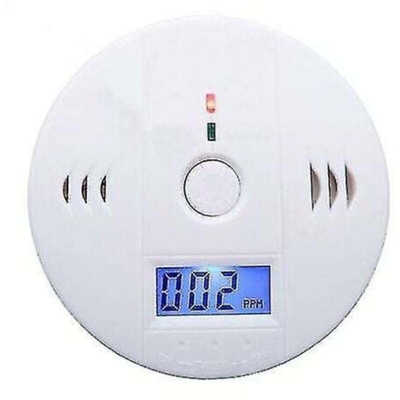 Détecteur de monoxyde de carbone, haute stabilité et sensibilité, 10104cm, ABS blanc - 5