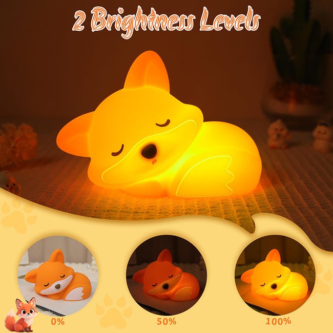 Luce calda con controllo touch, luce notturna in acrilico e legno Luce calda con controllo touch, luce notturna in acrilico e legno