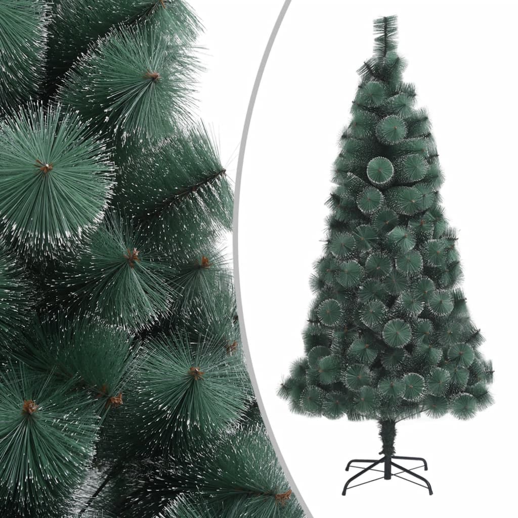 Sztuczna choinka ze stojakiem, zielona, 150 cm, PET