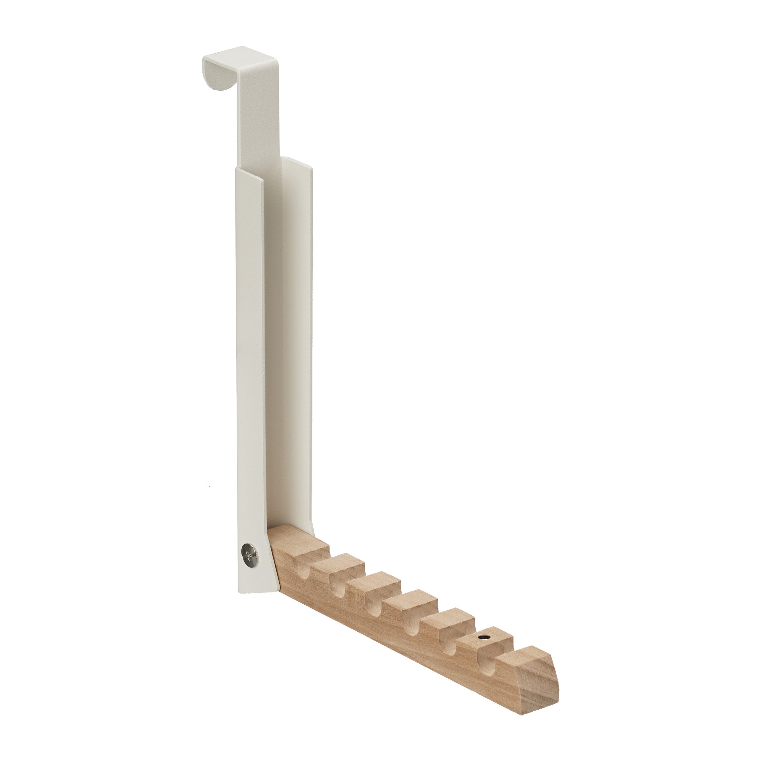 Porte-manteau De Porte Pliable 34 Cm Extensible En Métal Pour 6