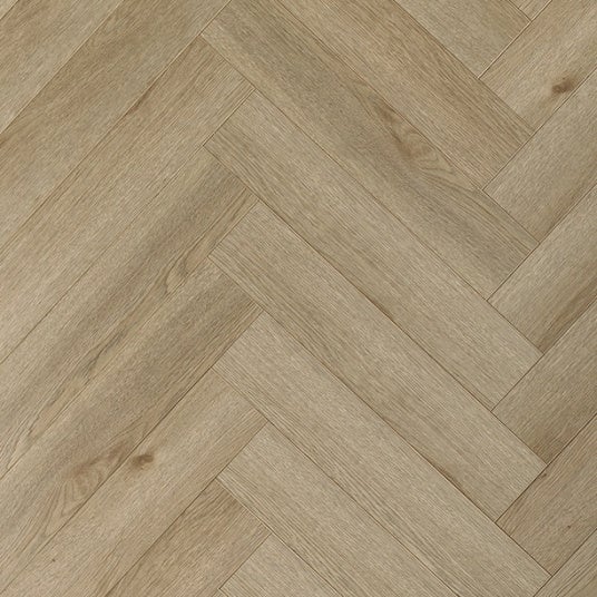 Parquet vinyle rigide Ultime - Pose clipsable bâton rompu - Chêne amande - Paquet de 2,269 m²