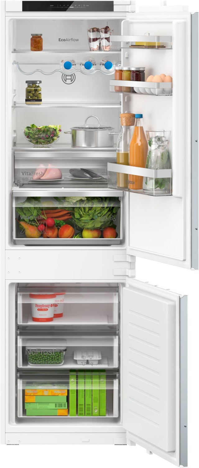 Réfrigérateur combiné intégrable à glissière 260l - Bosch KIN86VSE0