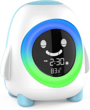 EooCoo Minuteur Enfant, Visuel Timer Enfant, Volume Réglable Minuteur Visuel Numérique Avec 60 Minutes Pour Adultes, écran LCD, Outil éducatif De Gestion Du Temps Pour La L'école, Le Bureau – Blanc