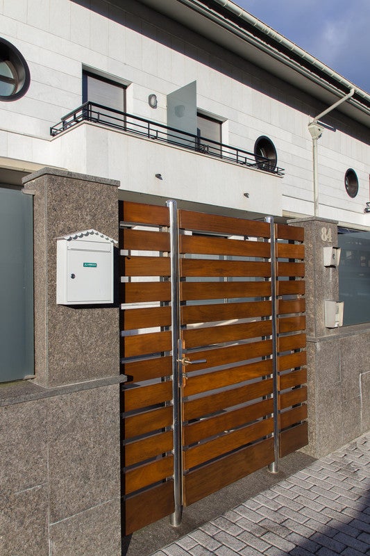 ARREGUI Visit E5741 Cassetta Postale Individuale in Acciaio, Cassetta della Posta da Parete, Dimensione M (DIN A4 e Riviste), Bianco - 4