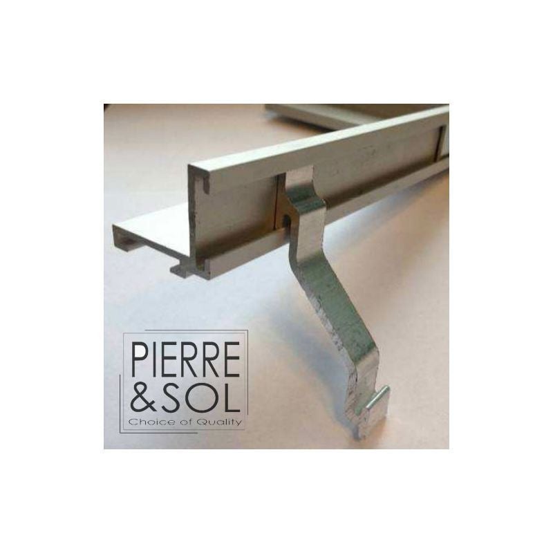 VER-ALU - Cadre de paillasson en aluminium multi épaisseur - Verimpex - 600 x 400 mm 16 mm - 2