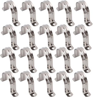 Collier de serrage à double fente en acier revêtu de zinc - Chine Collier d'arbr