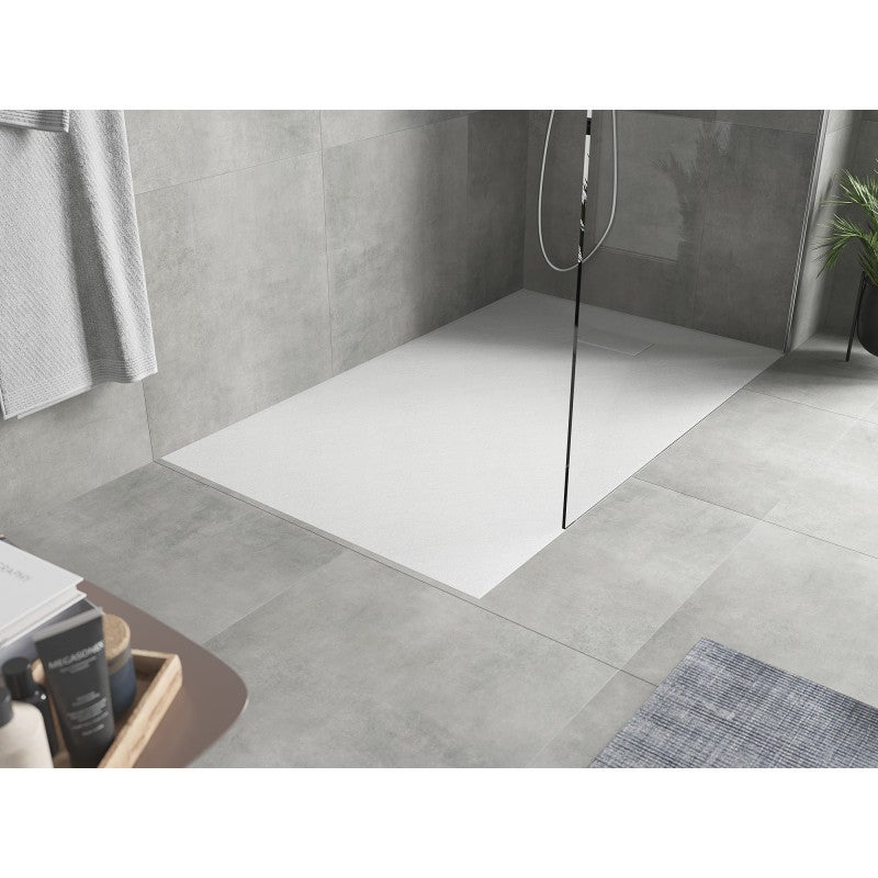 Mexen Hugo receveur de douche rectangulaire SMC 160 x 90 cm, Blanc - 42109016 - 2