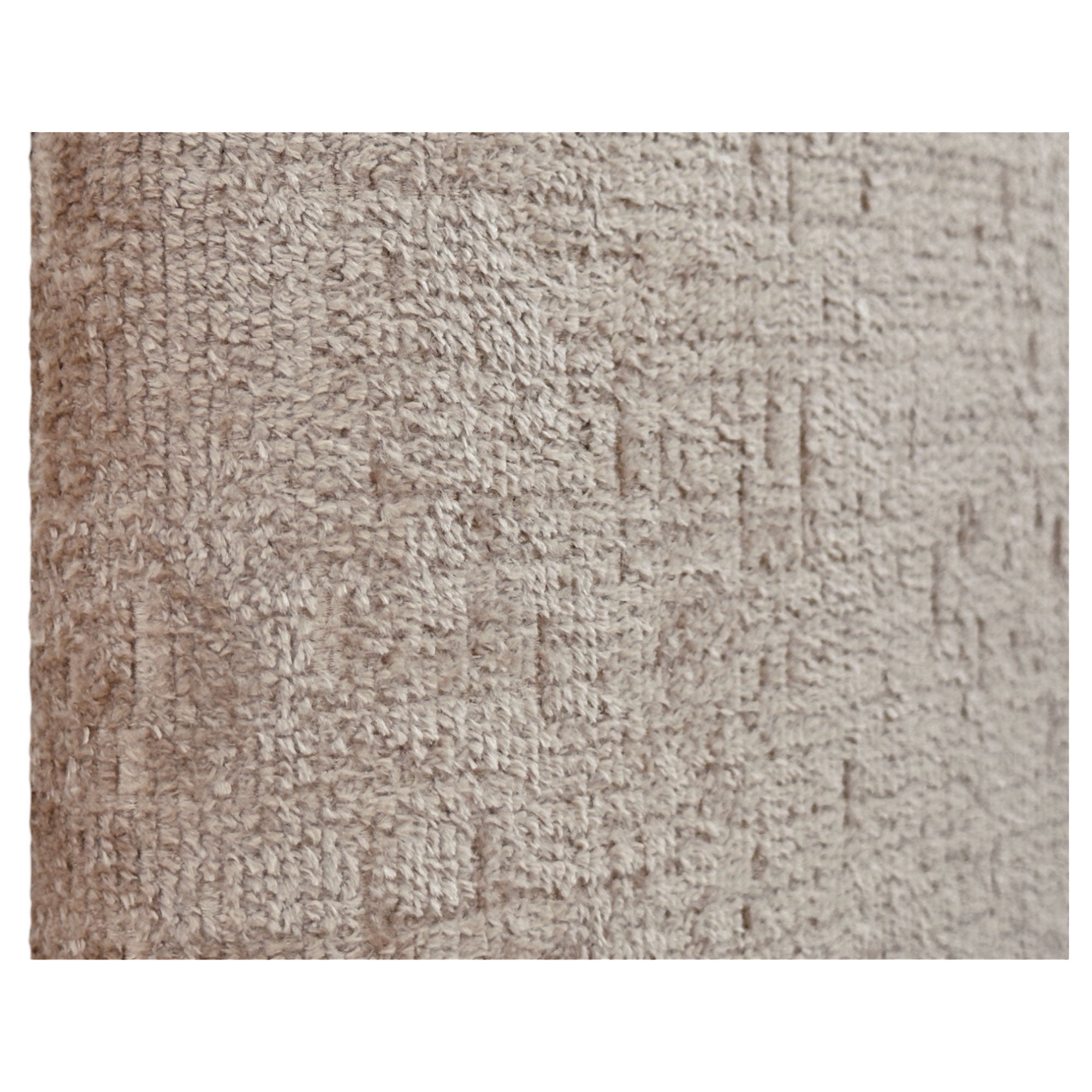 DHOME Testiera in lana ecologica premium finitura semplice con bottoni e gambe testiera imbottita per letto camera imbottita (Marrone Chiaro, 110 cm) - 2