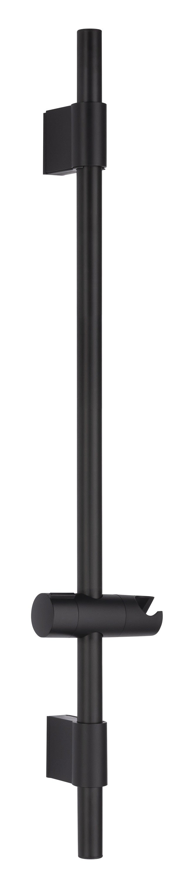 Barre de douche noire fixations ajustables hauteur 70 centimètres by Eurosanit - 2