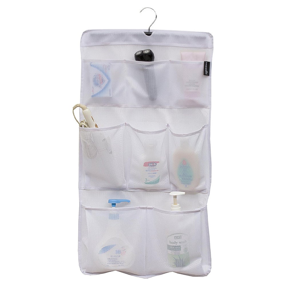 Boîte De Rangement Salle De Bain Rose - Organisateur Cotons, Médicaments, 8,5x22x13 Cm - 2