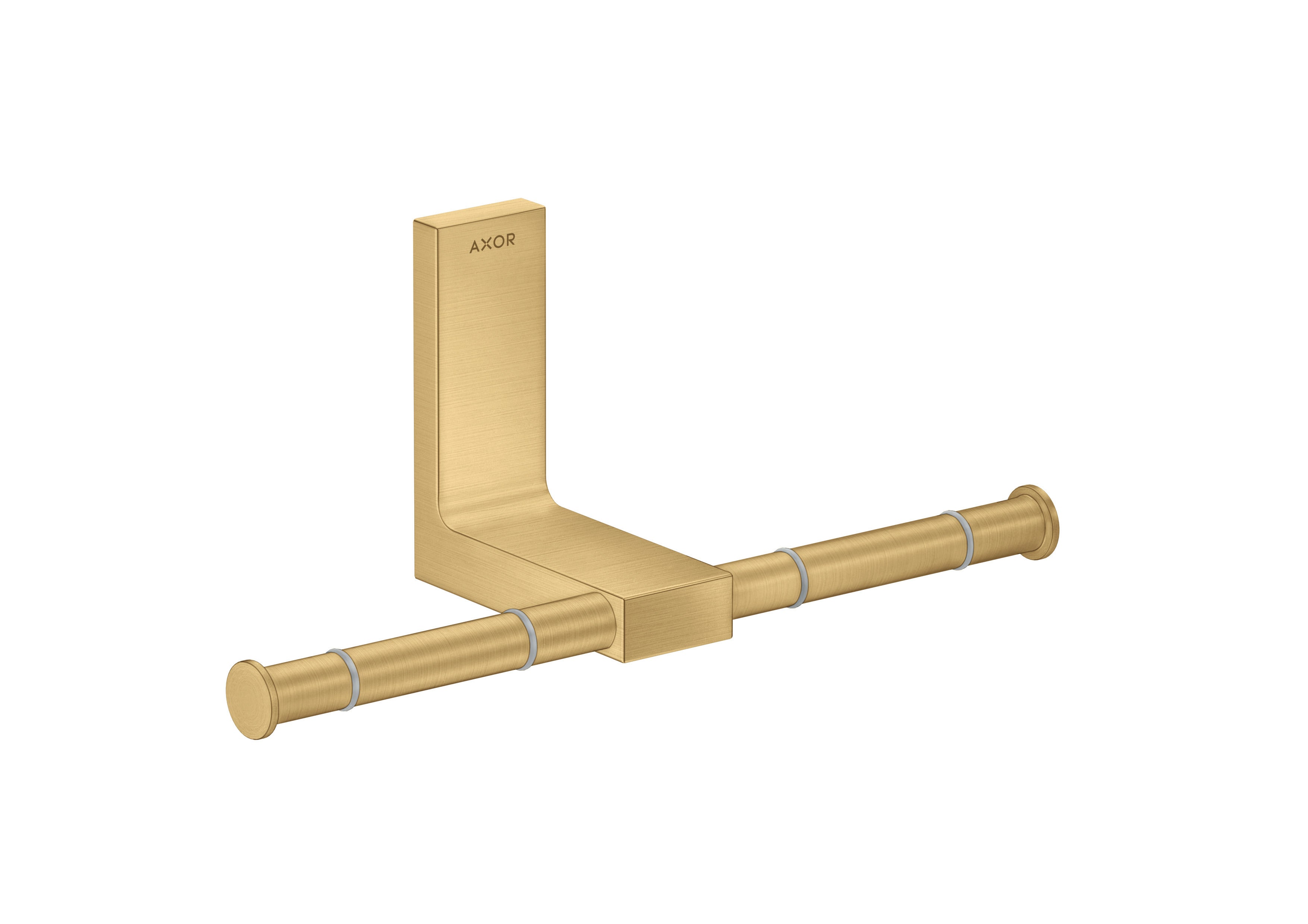 Hansgrohe AXOR UNIVERSAL Rectangular support papier toilette, métal ...