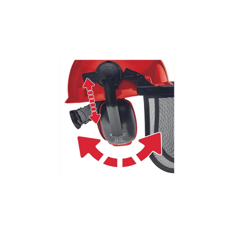 Elmetto di sicurezza con protezione frontale BG-HH 1 Einhell - 3