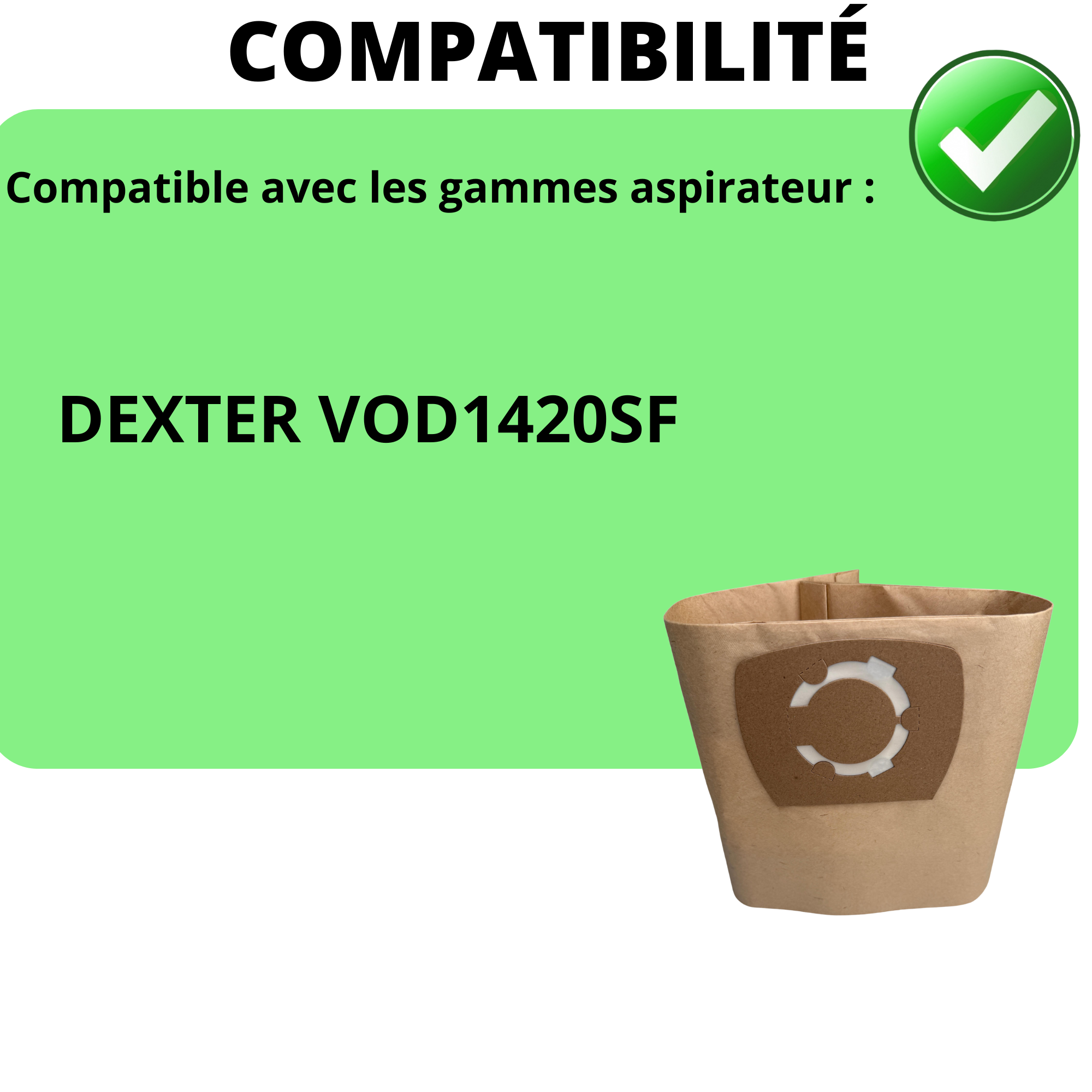 10 Sacchetti Per Aspirapolvere + 2 Microfiltri Compatibili Con Expert 1803 EXP - Qualità 5 Strati, Sostituto SWIRL Y204