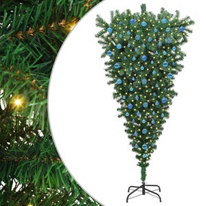 Sapin De Noël Artificiel Pré-éclairé En Urne - Alimentation Piles, 60 LED, 8 Modes, Décoration Extérieure/intérieure
