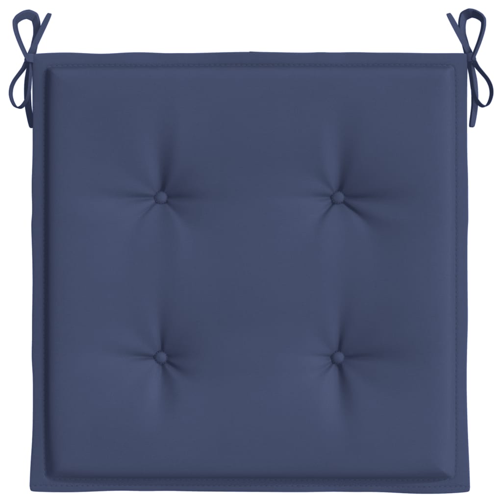 Maison Exclusive - Coussins de palette lot de 6 bleu marine 40x40x4cm tissu oxford - 5