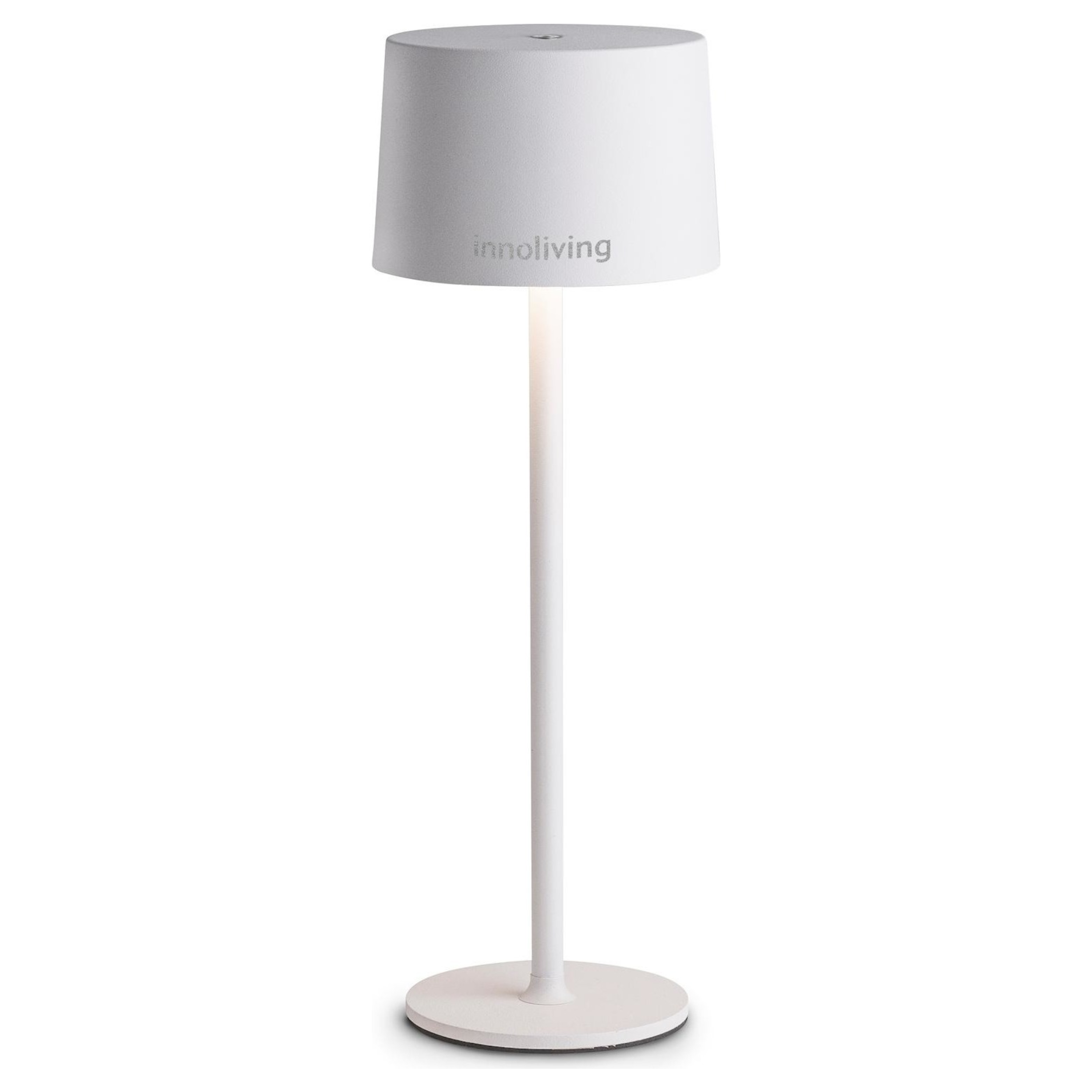 Lampada Da Tavolo LED Ricaricabile INN-291 Bianca O Nera Con Batteria Al Litio