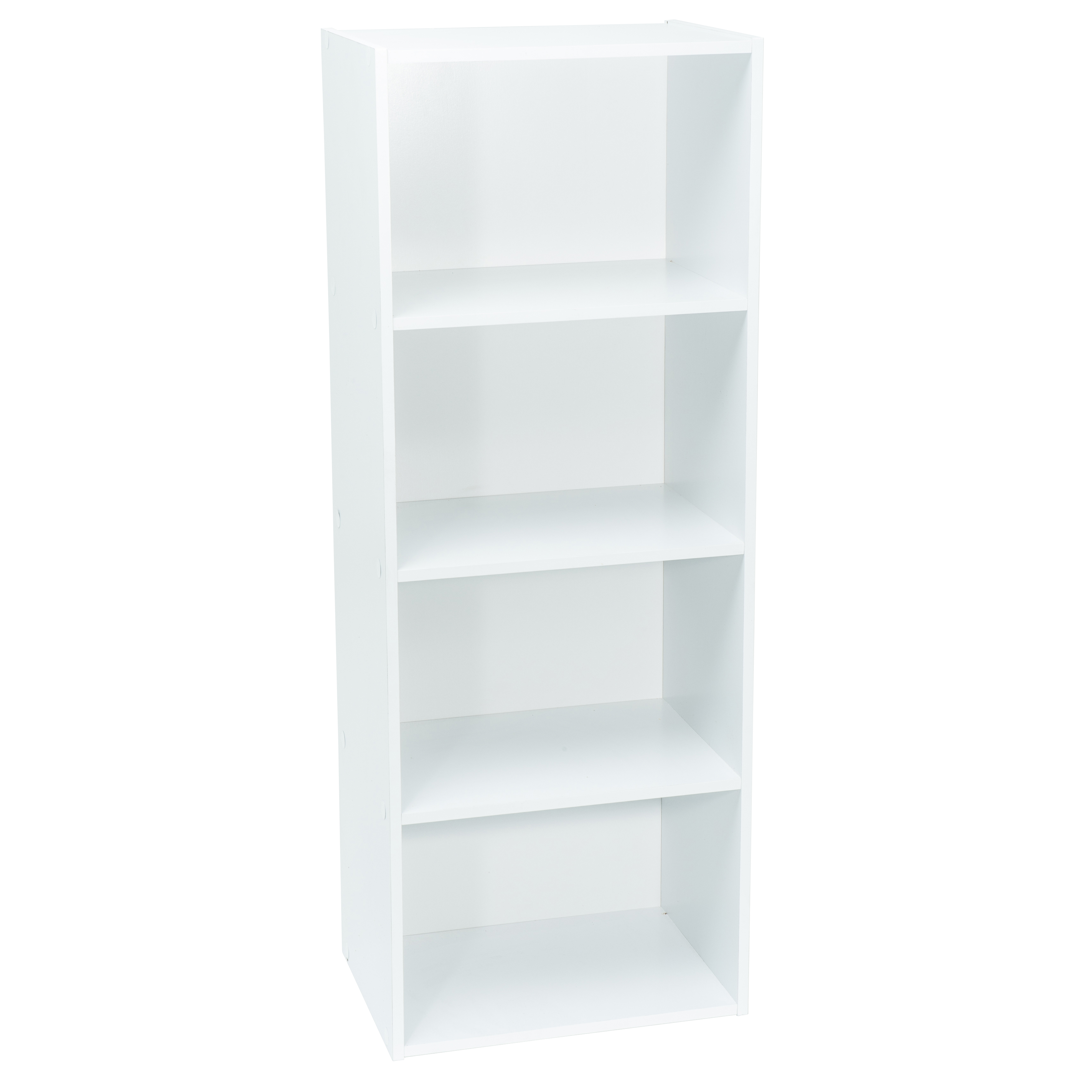 Meuble blanc de rangement WERKA PRO 4 niches (106 x 40 x 29 cm) - 3