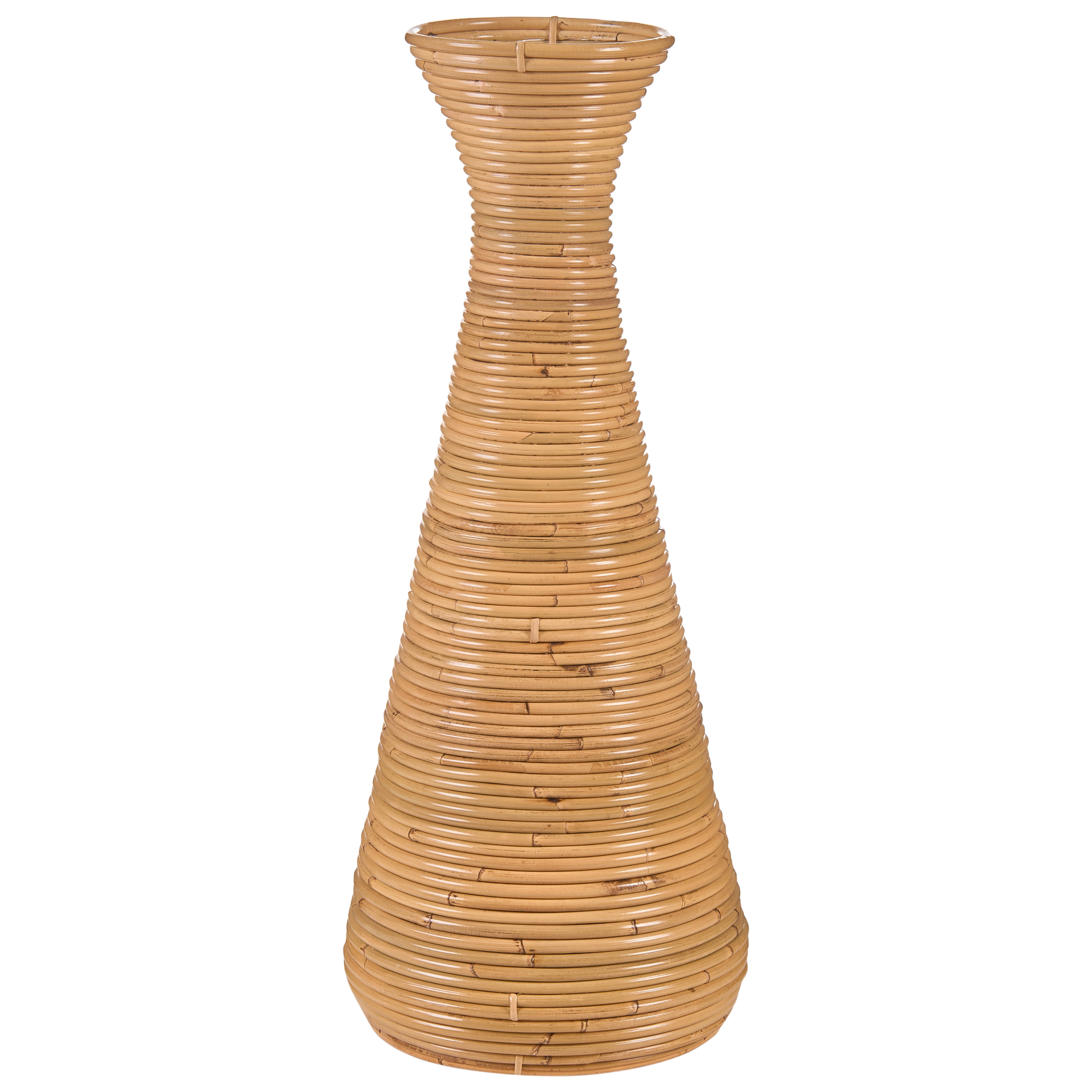 Vază decorativă NIDRI Ratan 70 cm Natural