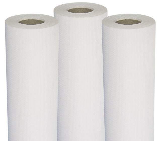 Lot de 3 toiles de verre pour murs et plafonds Semin Sem Toile Eco T 023 - motif maille - 25 m x 1 m
