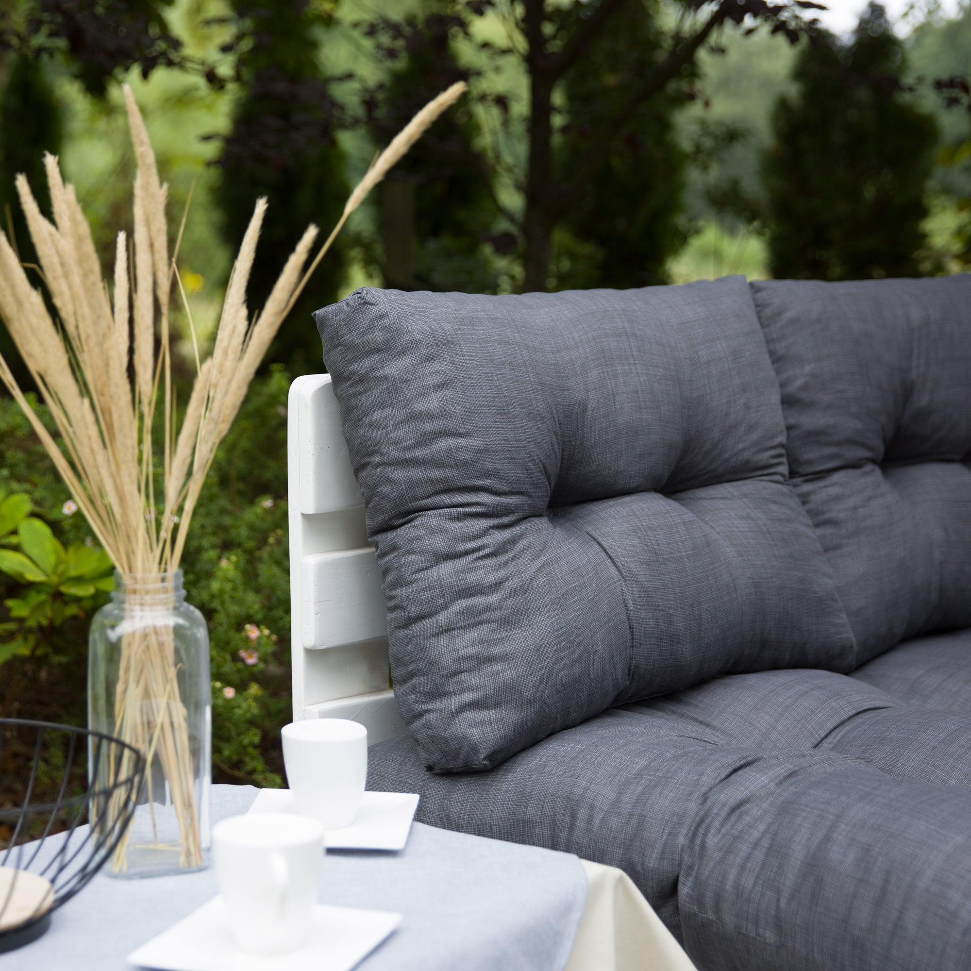Poduszka paletowa na oparcie Termi szary PATIO - 8