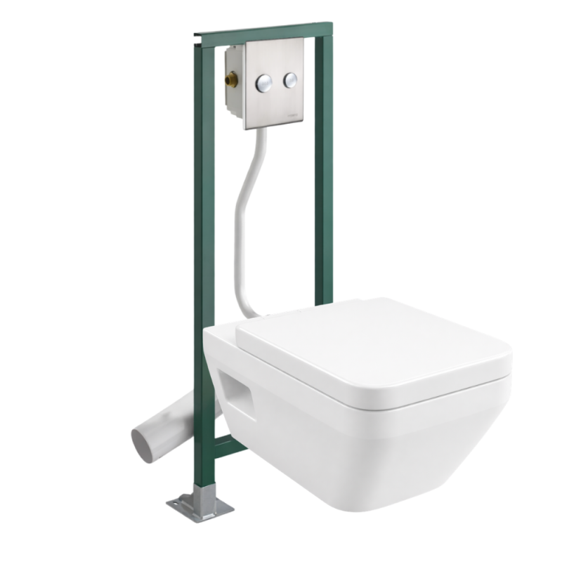 Pack WC suspendu sans bride VILLEROY&BOCH Architectura Twistflush ...