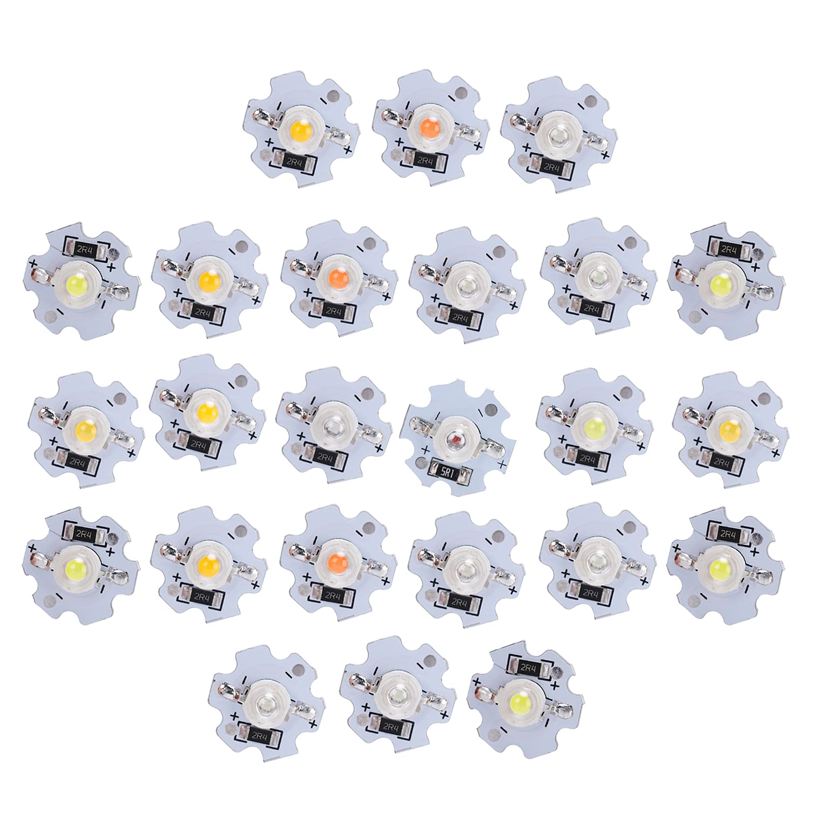 Chips LED, 25 piezas, 200 LM, 3 W, perlas de lámpara LED de alta ...