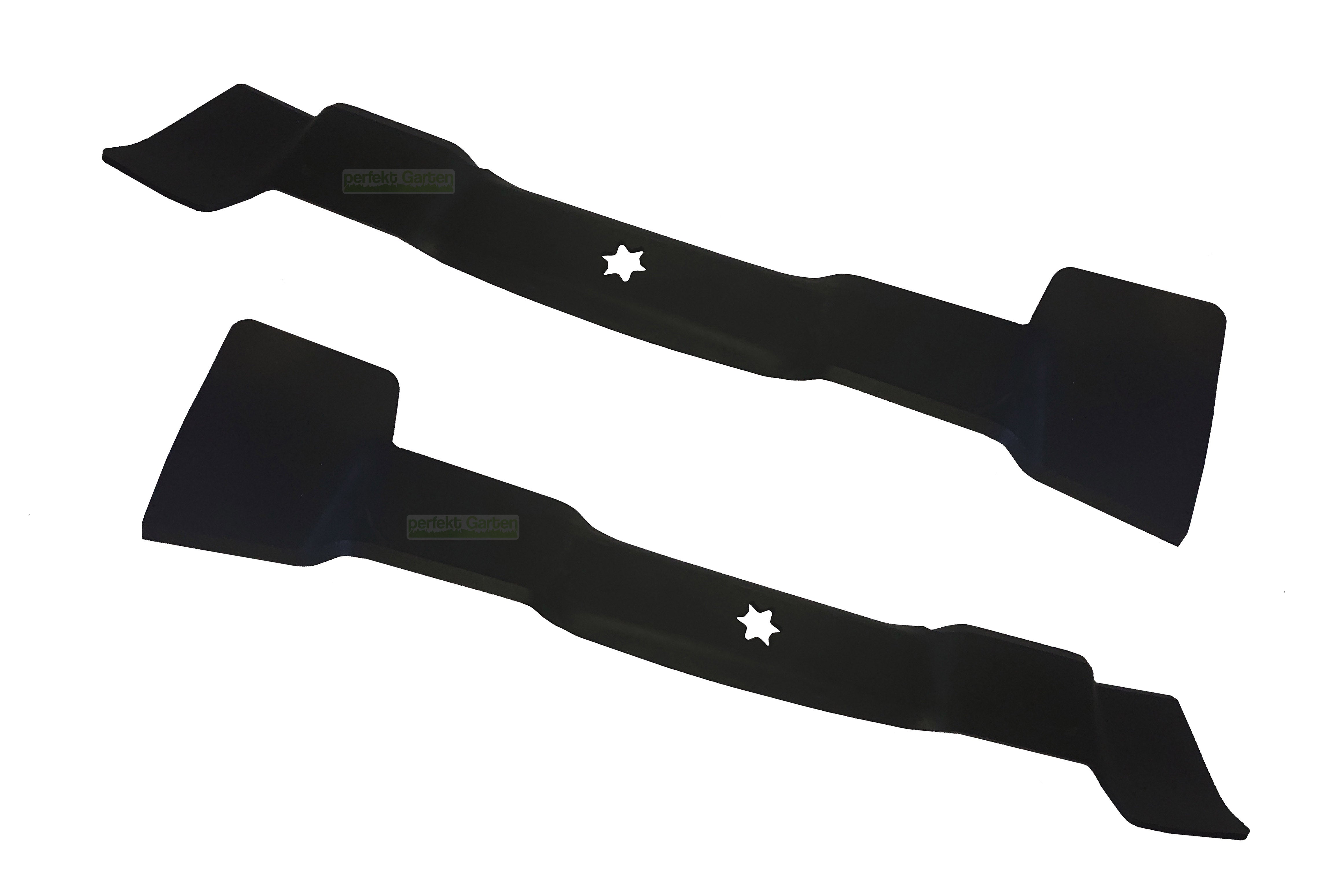 2 X 54 CM nóż do kosiarki MTD Wolfgarten Black Edition Gartenland / 742-05253 742-05254