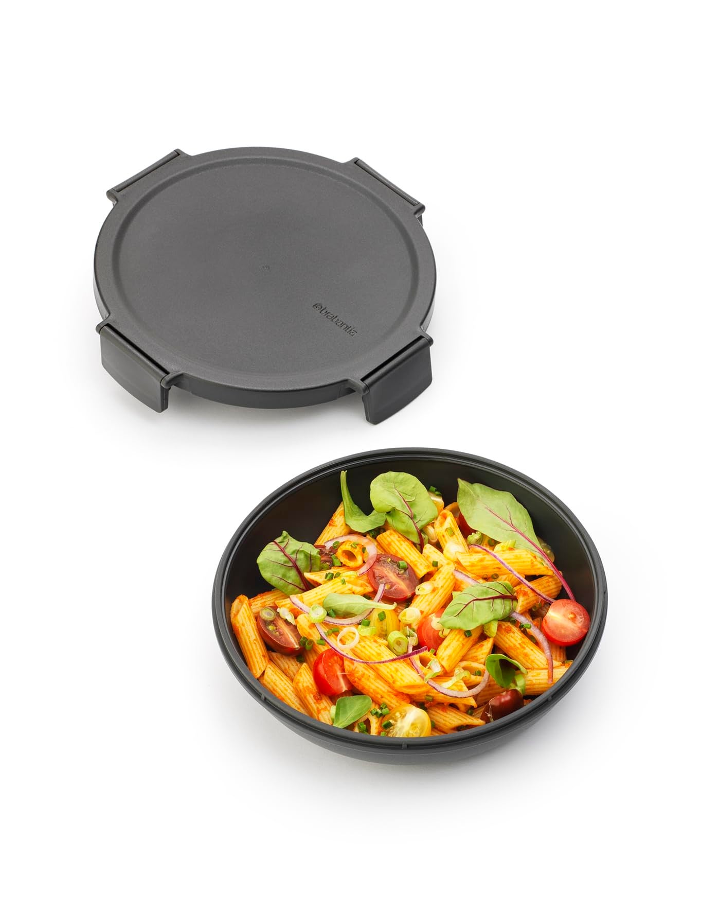 Brabantia Make & Take Tazón para Almuerzo 1 L Gris Oscuro - 4