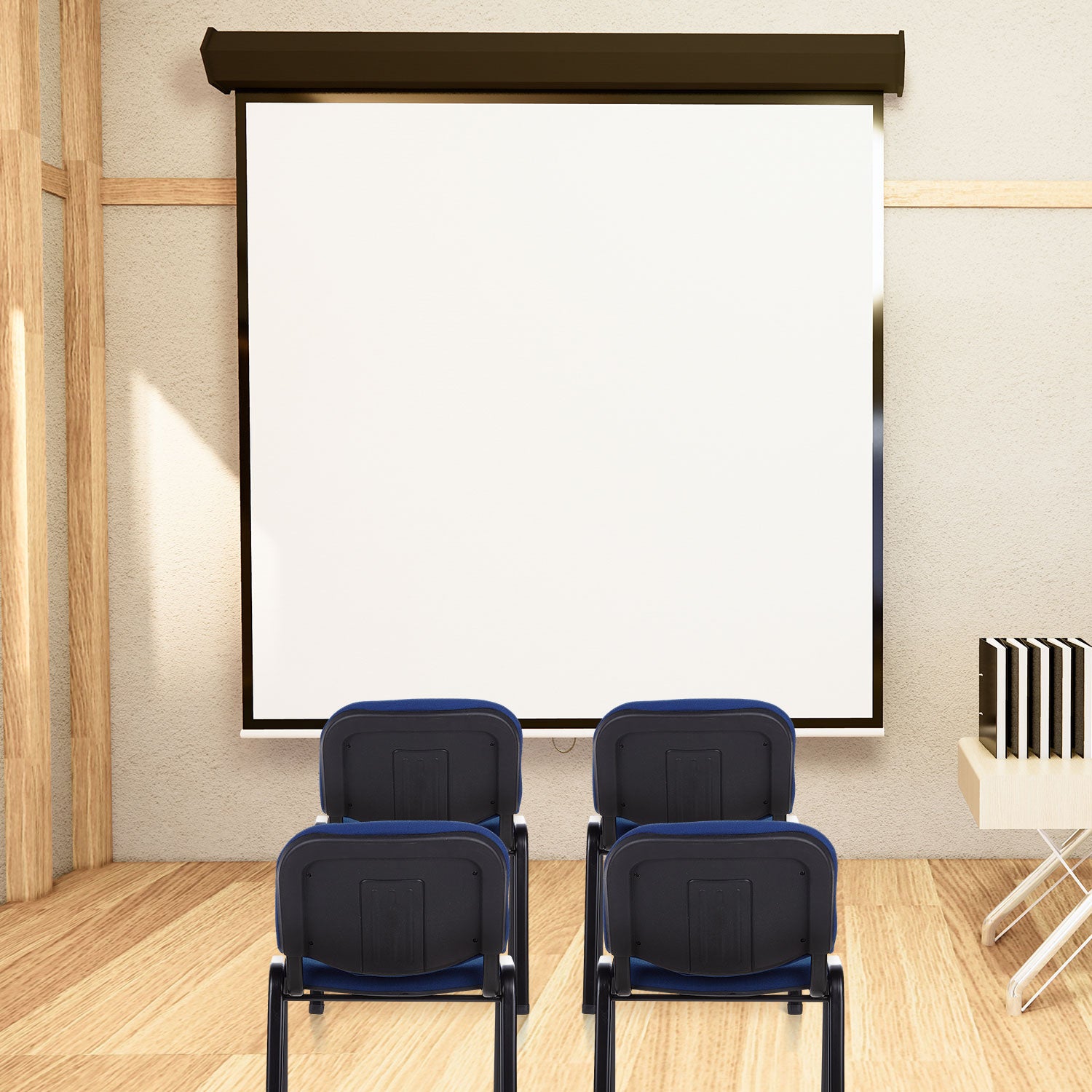 Sedia da conferenza / sedia per visitatori XT 600 blu / nero hjh OFFICE - 4