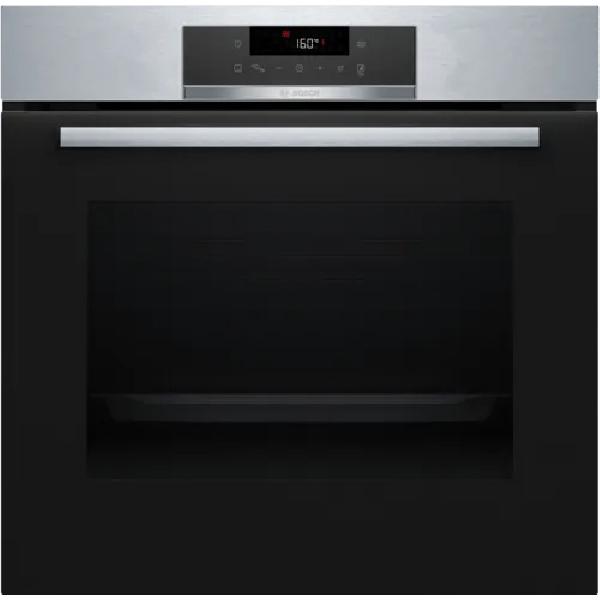 Bosch HBA171BS3F Serie 2 - Forno Elettrico da Incasso Ventilato Multifunzione con Grill 71 Litri 60 cm Classe A+ colore Nero e Inox