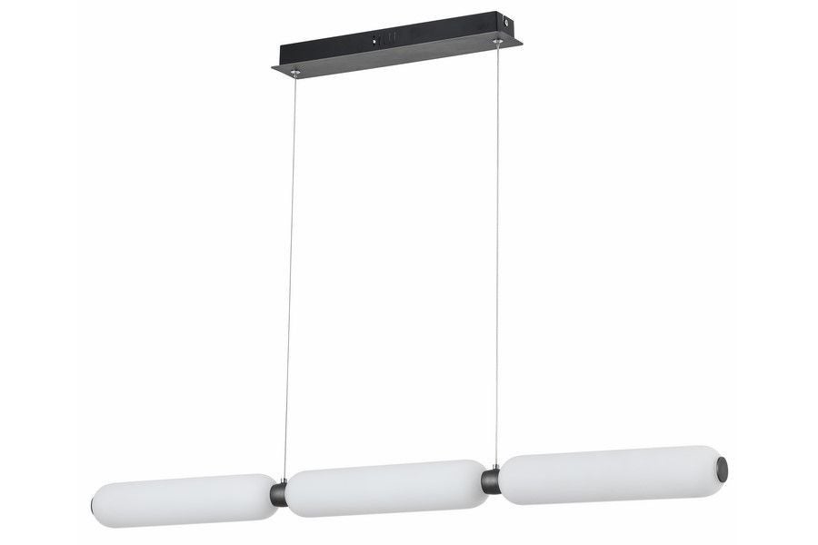 Lampa wisząca Catkin LED 8W Neutralna biel 1920lm czarna wym: 120 x 92,5 x 7 cm Reality