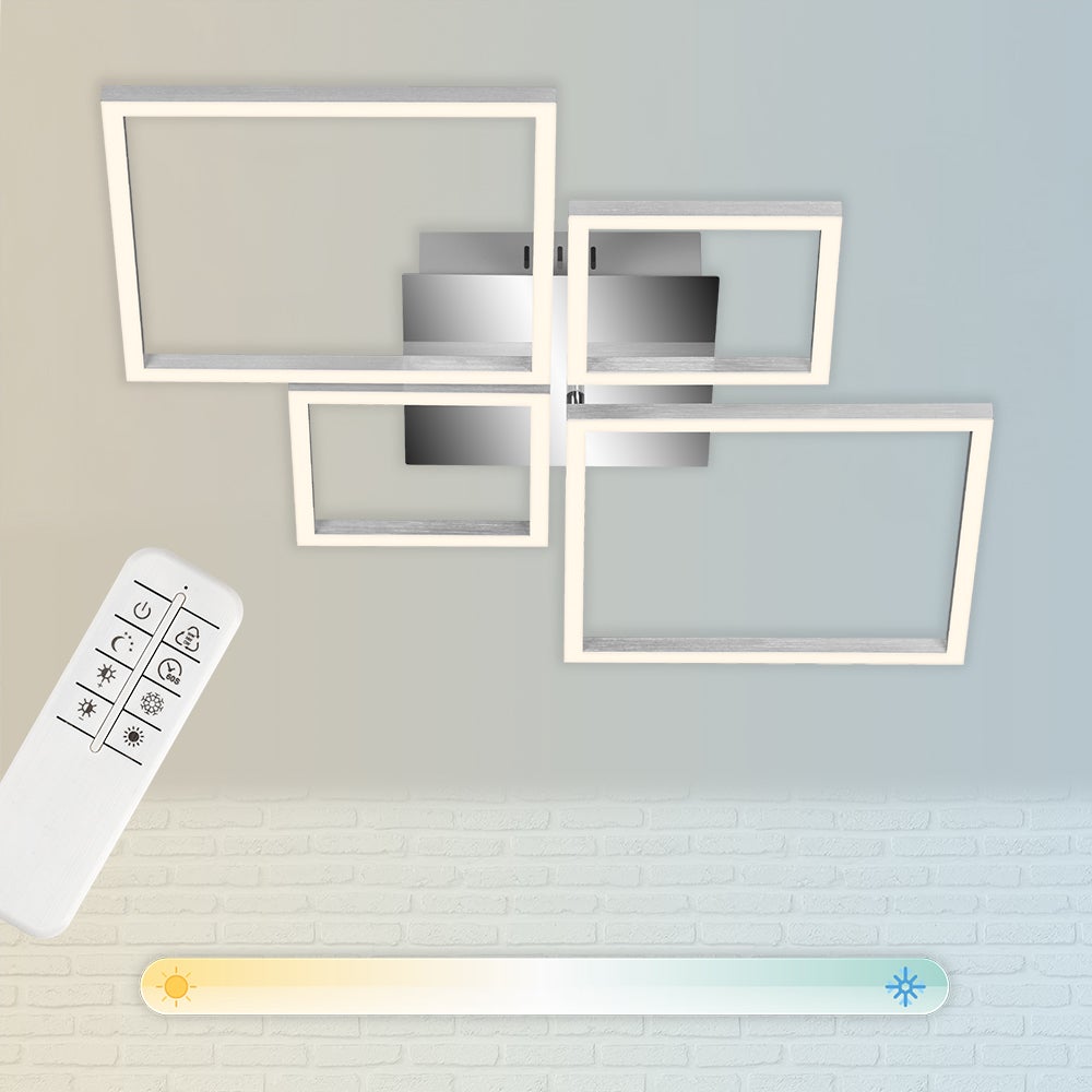 REV 2308715010 Plafonnier LED 114 X 14,5 X 2,4 Cm-48 W 4000