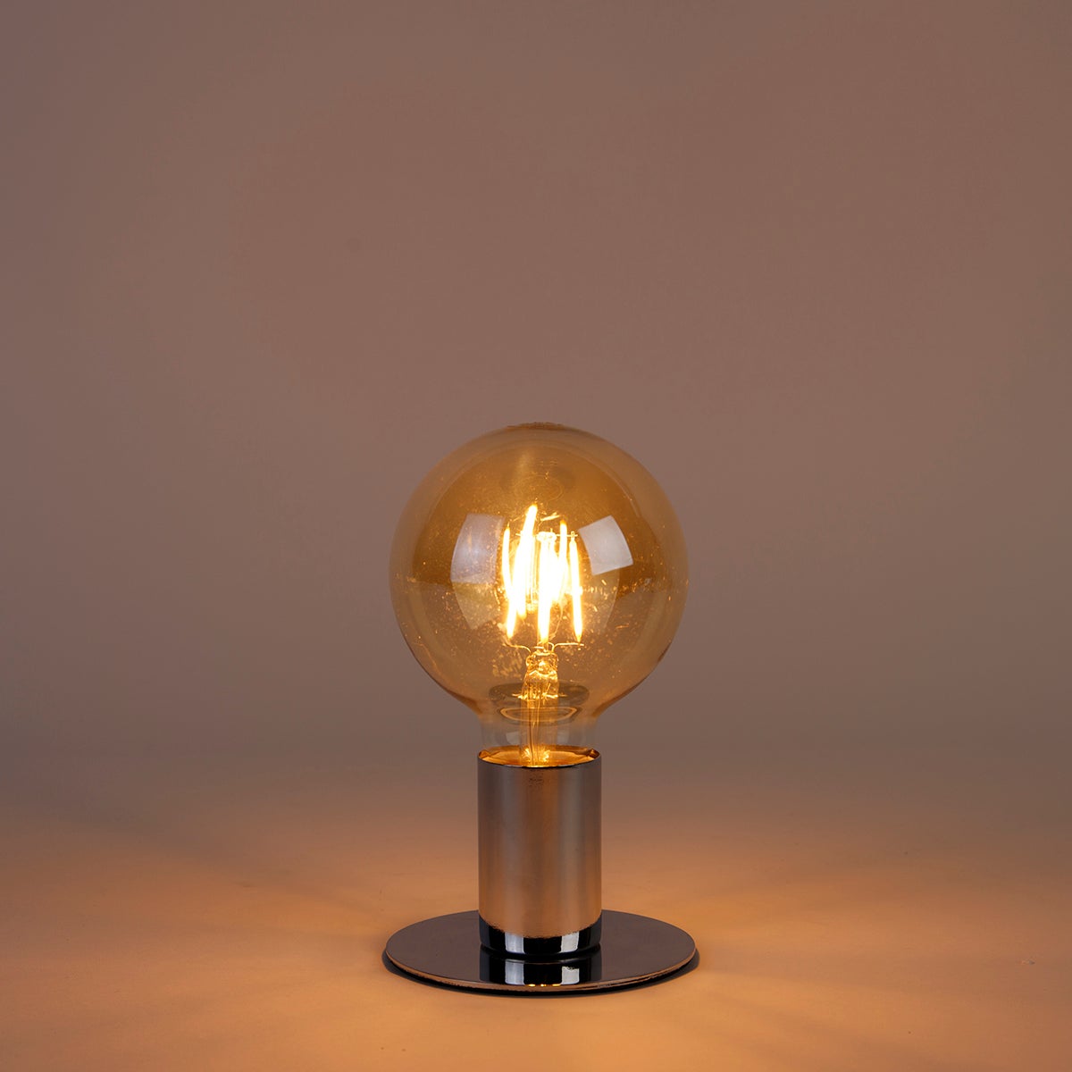 Lâmpada LED E27 regulável em 3 níveis G95 Goldline 5W 530lm 2200K - 5