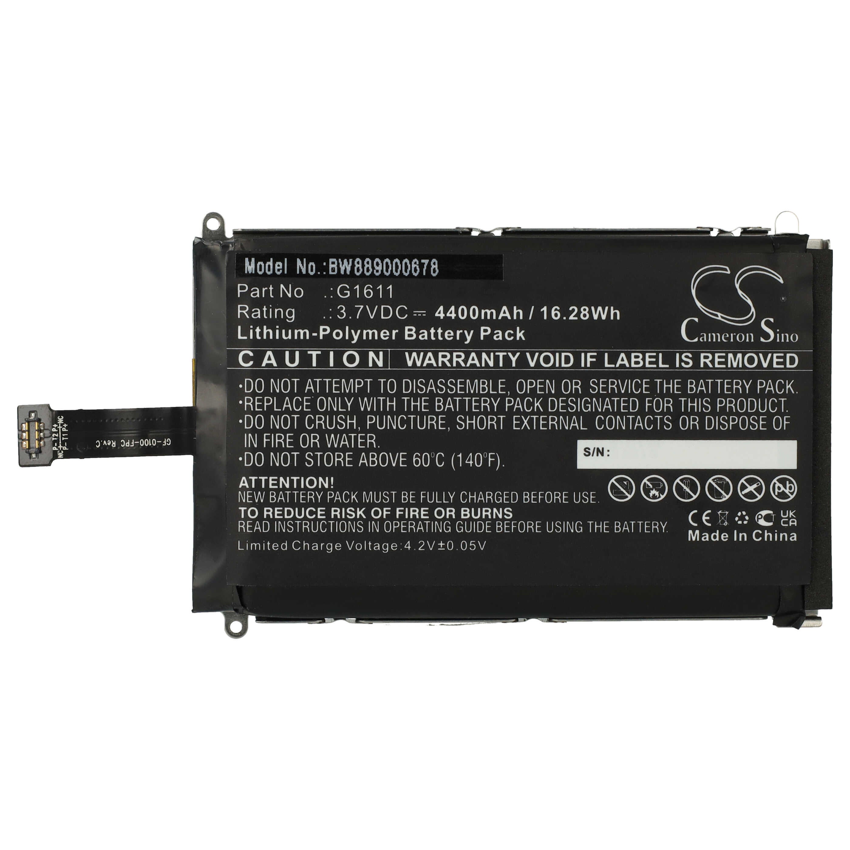 Vhbw Batteria Compatibile Con Symbol MC17 Computer Portatile Scanner Pda 3350mah 37v Li Ion 82043824