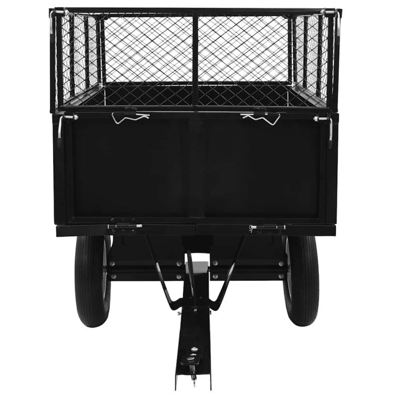 Remorque basculante pour tondeuse de pelouse Charge de 300 kg - 3