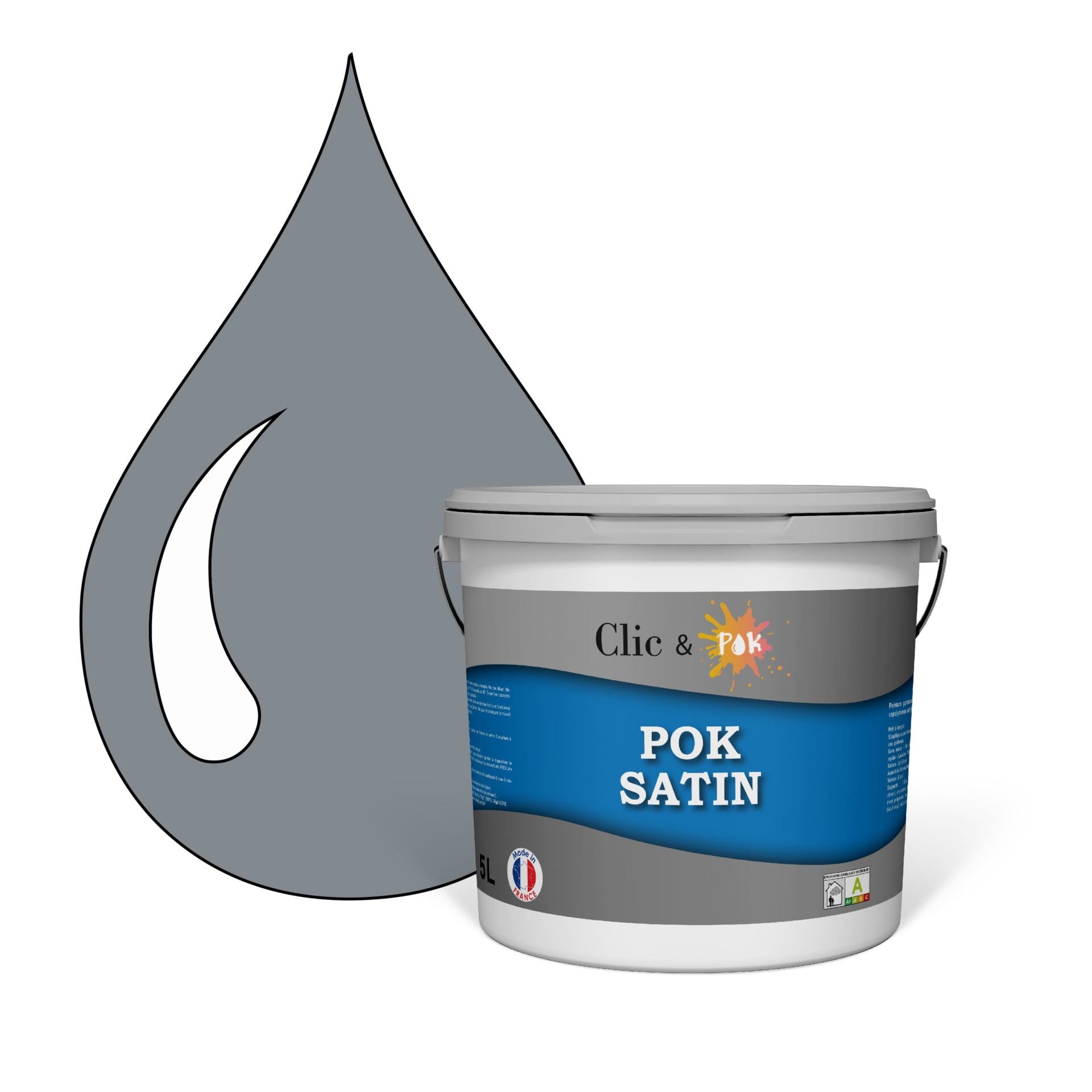 Peinture murs intérieurs satinée Cuisine & Salle de bain POK SATIN — free download