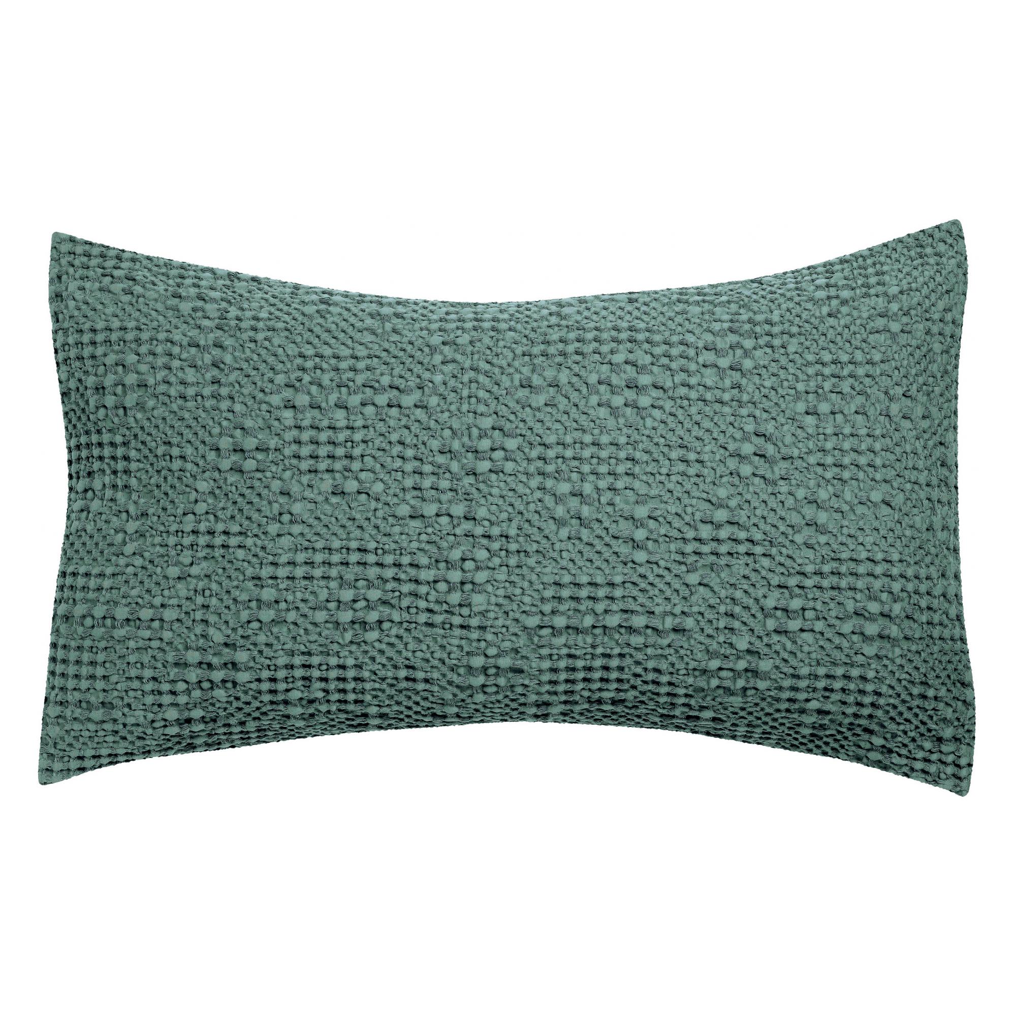 Asciugamano Viso Vivaraise Zoé 50x100cm – Verde/grigio, 100% Cotone, Morbido E Certificato Oeko-Tex