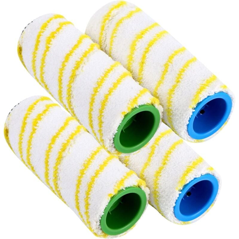 Wałki zamienne, wałki zamienne Karcher FC7 FC5 FC3D FC3 (4 sztuki żółte)