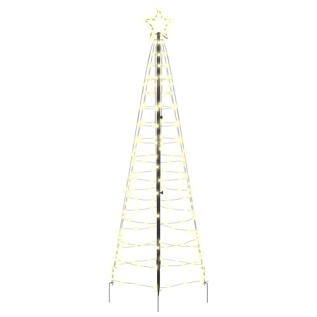 Choinka świąteczna LED Ciepła biel 250 cm Żelazo