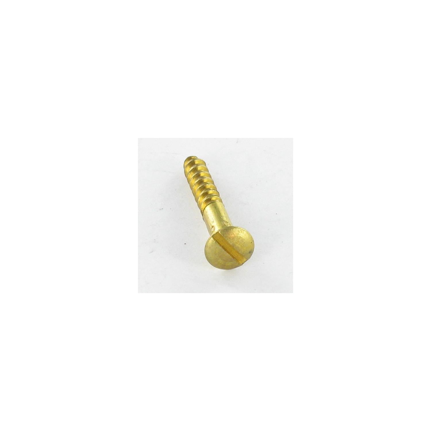 Parafuso de madeira Bronze cabeça fresada de panela sulcada 4,5X40 ...