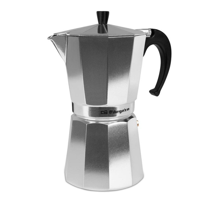 Cafetera italiana Cafetera italiana ORBEGOZO KF 1200 A 12 TAZAS | REF 15102, Aluminio