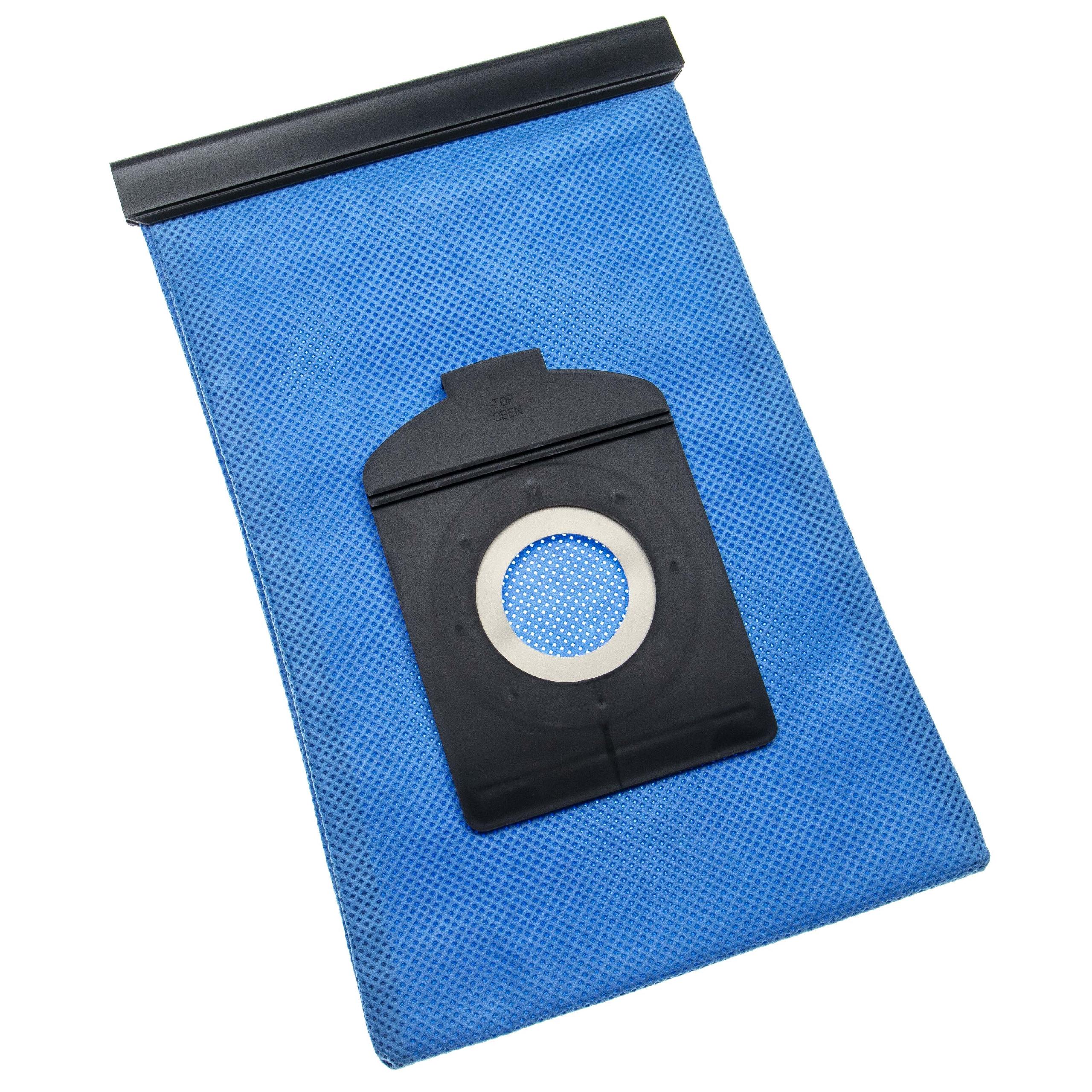 vhbw Sacs compatible avec Bosch big bag 3 l BSN 2100RU aspirateur - 25,3cm x 17,4cm bleu - 3