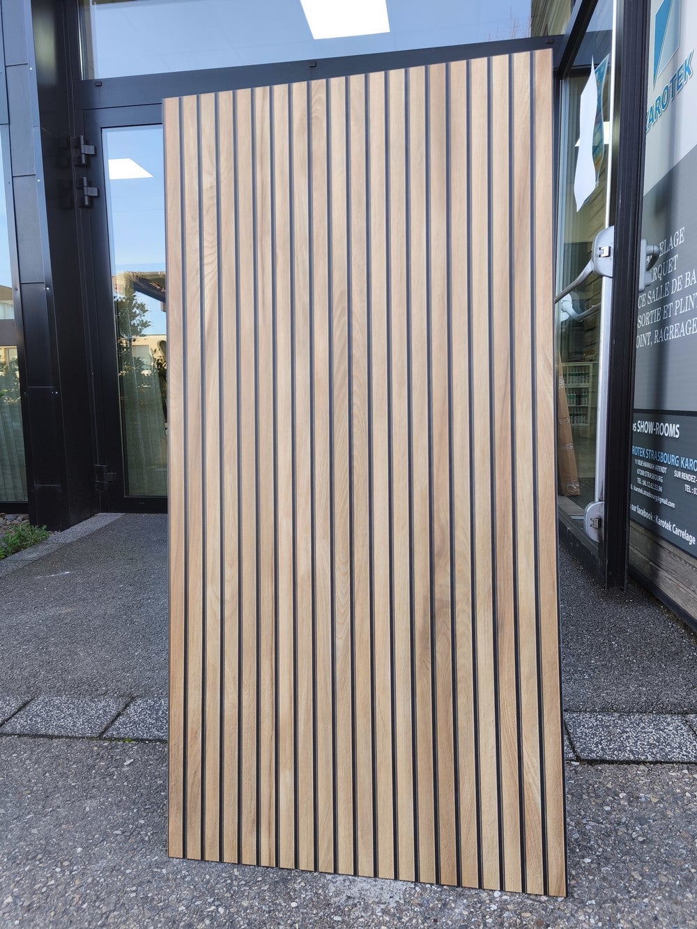 Carrelage sol/mur effet bois mat lisse LINEAR WOOD BEIGE L.120 x l.60cm - 2