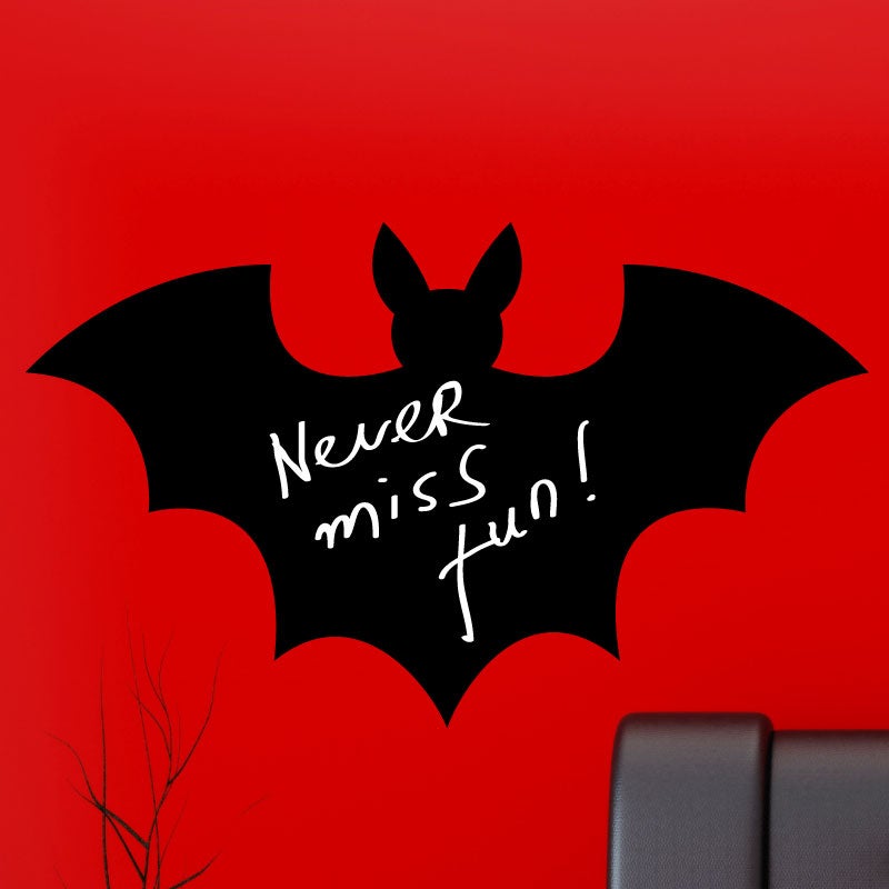 Vinilo decorativo murciélago - adhesivo de pared - revestimiento sticker mural decorativo - 110x190cm