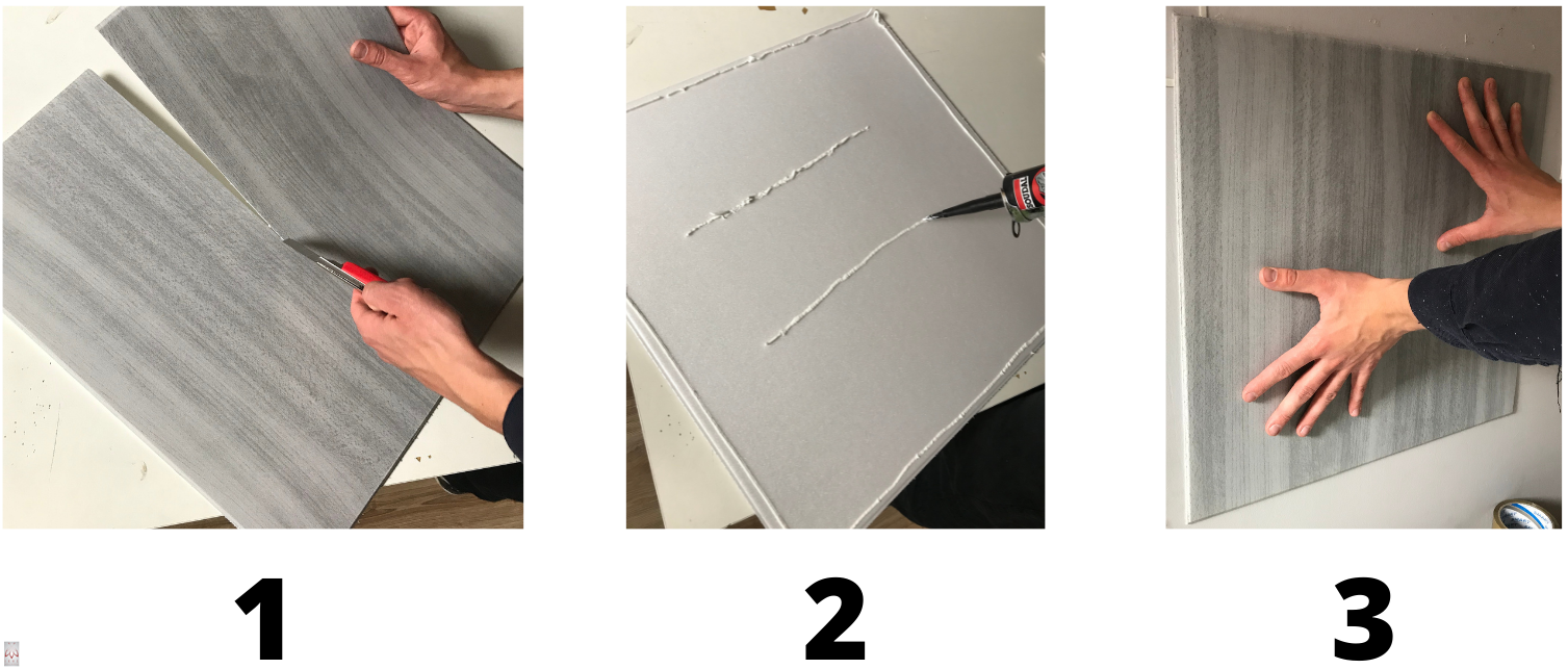 (20 m² = 80 peças) / painéis de parede revestimento de paredes de teto imitação de madeira MATERIAL POLIESTIRENO 2 mm de espessura 0204 - 8