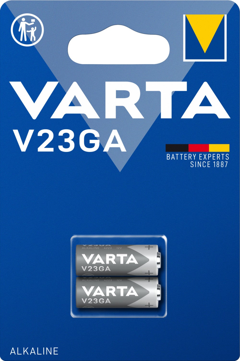 Bateria alkaliczna Varta V23GA 12V 50 mAh - 3