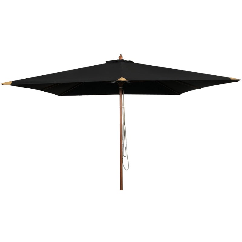 Parasol droit noir 3x3 m Pegasia - 2