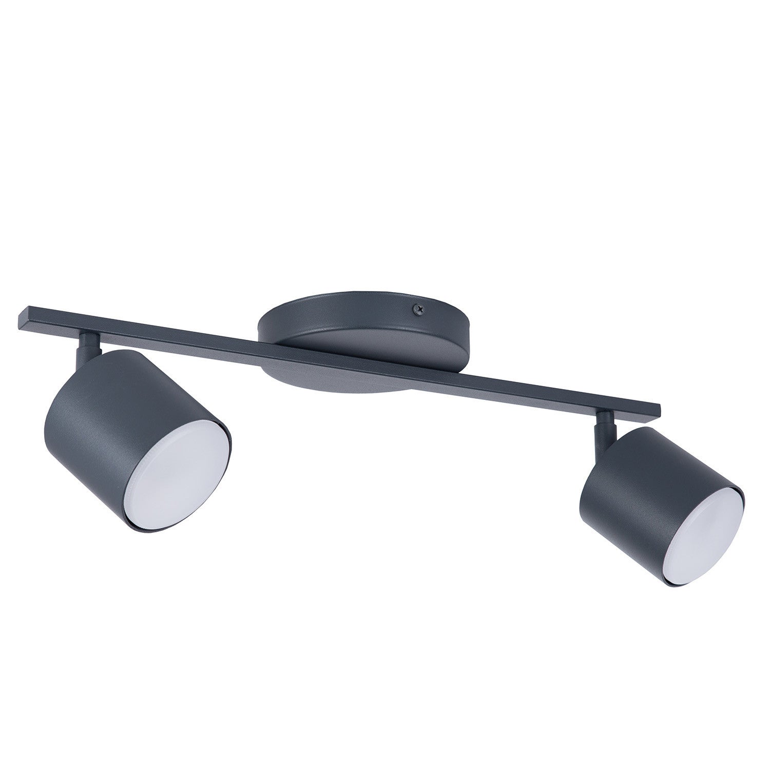 Reflektor sufitowy spot natynkowy Mila listwa grafitowy 2xGX53x12W wym: 15 x 56 x 17 cm metal SIGMA