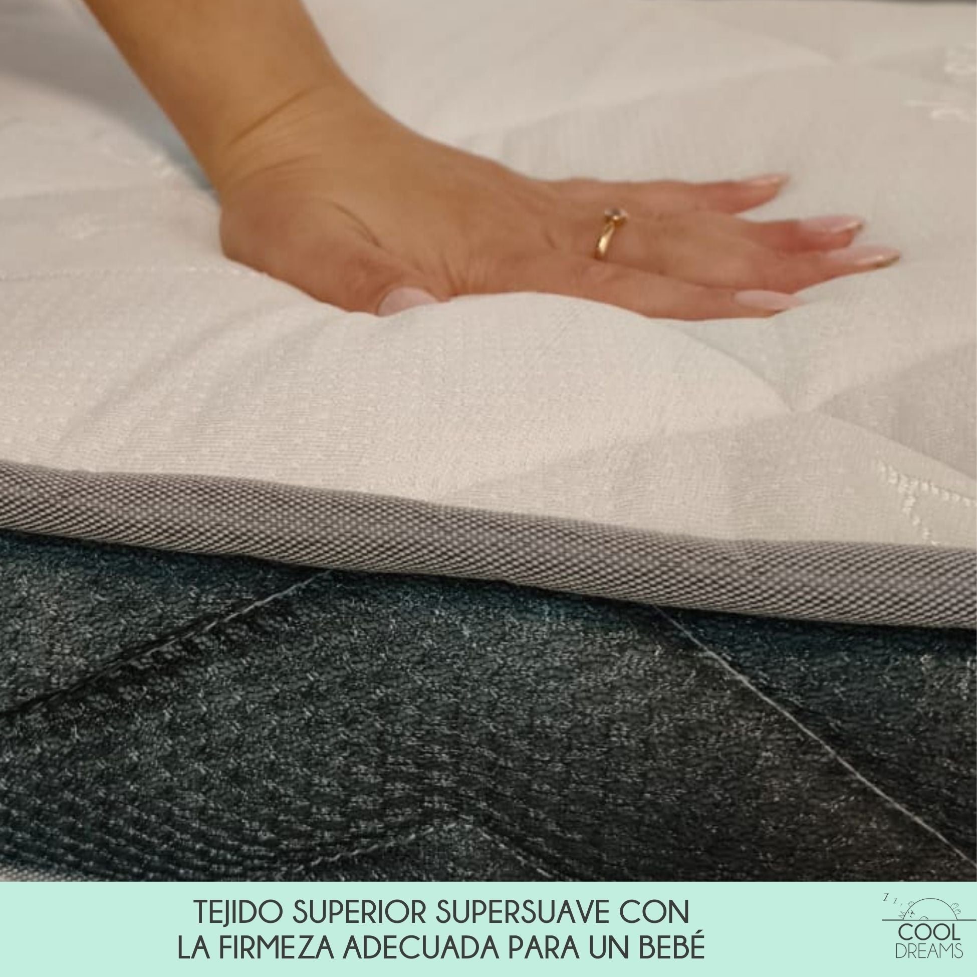 Matelas Morfeo HR pour maxicots de bain 140x70 avec certification Oeko-Tex® et CertiPUR® - 5